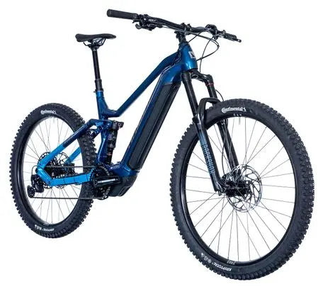 VTT Électrique Tout-Suspendu Haibike AllMtn 2 29'' / 27.5'' Sram SX Eagle 12v 720 Wh Blue / Cyan 2024 JARDINS LOISIRS