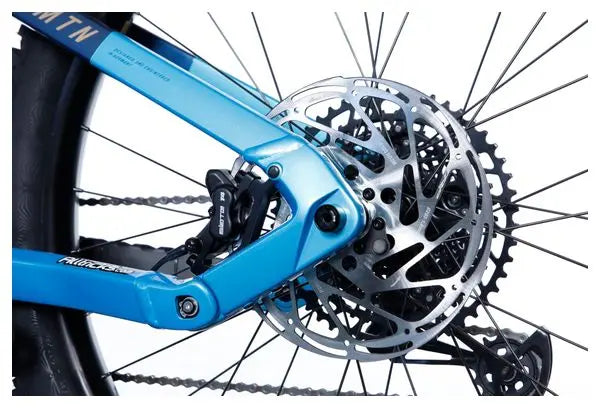 VTT Électrique Tout-Suspendu Haibike AllMtn 2 29'' / 27.5'' Sram SX Eagle 12v 720 Wh Blue / Cyan 2024 JARDINS LOISIRS