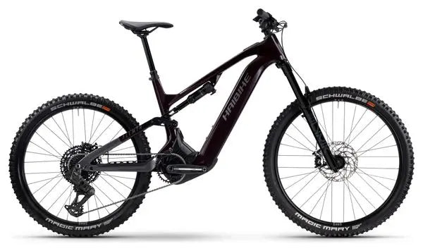 VTT Électrique Tout-Suspendu Haibike AllMtn CF 9 Sram S1000 T-Type AXS 12V 800Wh MX (29/27.5'') Noir 2025 JARDINS LOISIRS