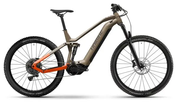 VTT Électrique Tout-Suspendu Haibike AllTrail 3 Shimano Cues 10V 720Wh MX (29/27 5'') Marron 2025 JARDINS LOISIRS