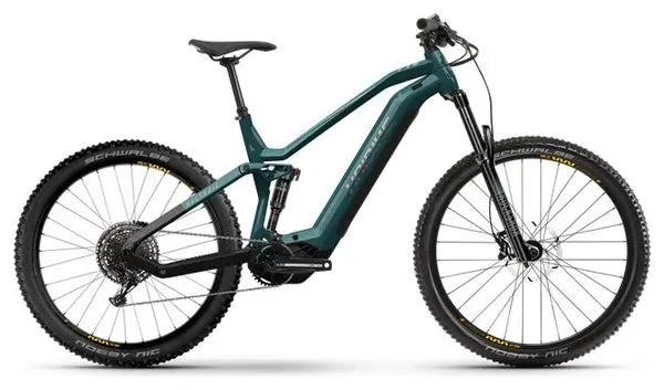 VTT Électrique Tout-Suspendu Haibike AllTrail 5 29'' / 27.5'' Sram NX 11v 720 Wh Ocean / Noir 2024 JARDINS LOISIRS