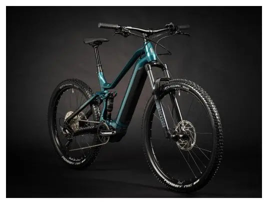 VTT Électrique Tout-Suspendu Haibike AllTrail 5 29'' / 27.5'' Sram NX 11v 720 Wh Ocean / Noir 2024 JARDINS LOISIRS