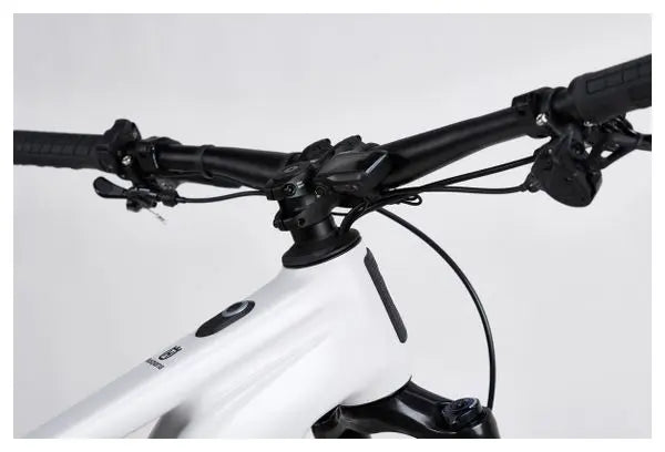 VTT Electrique Tout-Suspendu Husqvarna Mountain Cross MC3 Shimano Deore 12V 630 Wh 29/27.5'' Blanc JARDINS LOISIRS