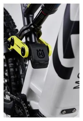 VTT Electrique Tout-Suspendu Husqvarna Mountain Cross MC3 Shimano Deore 12V 630 Wh 29/27.5'' Blanc JARDINS LOISIRS