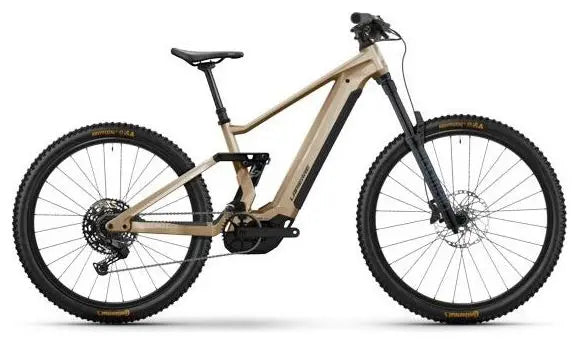 VTT Electrique Tout-Suspendu Lapierre Overvolt AM 4.6 Shimano Cues 10V 600Wh MX (29/27.5'') Beige 2025 JARDINS LOISIRS