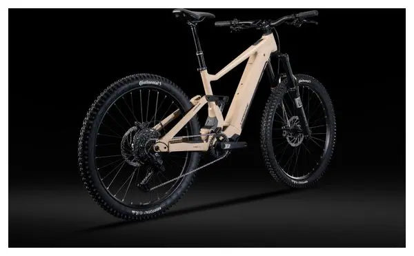 VTT Electrique Tout-Suspendu Lapierre Overvolt AM 4.6 Shimano Cues 10V 600Wh MX (29/27.5'') Beige 2025 JARDINS LOISIRS