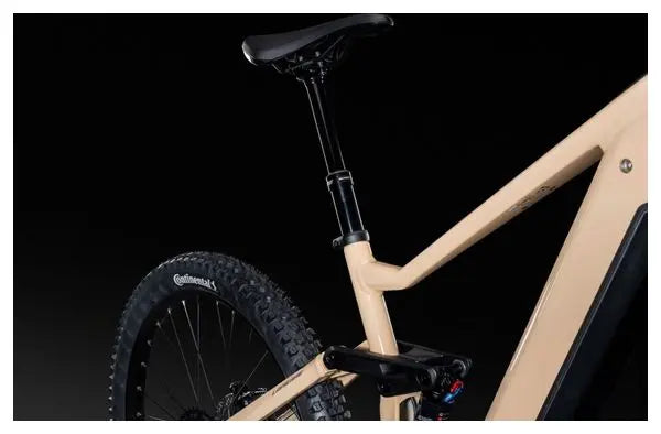 VTT Electrique Tout-Suspendu Lapierre Overvolt AM 4.6 Shimano Cues 10V 600Wh MX (29/27.5'') Beige 2025 JARDINS LOISIRS