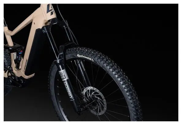 VTT Electrique Tout-Suspendu Lapierre Overvolt AM 4.6 Shimano Cues 10V 600Wh MX (29/27.5'') Beige 2025 JARDINS LOISIRS