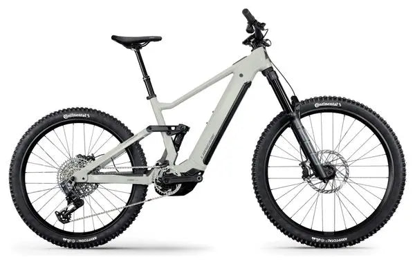 VTT Electrique Tout-Suspendu Lapierre Overvolt AM 7.8 Sram S1000 AXS T-Type 12V 800Wh MX (29/27.5'') Gris 2025 JARDINS LOISIRS