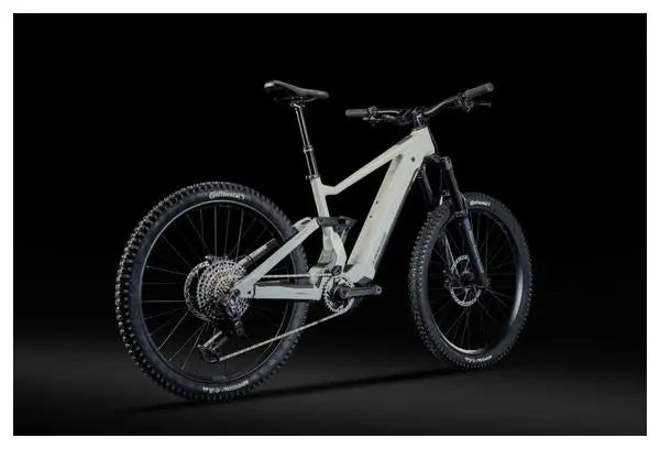 VTT Electrique Tout-Suspendu Lapierre Overvolt AM 7.8 Sram S1000 AXS T-Type 12V 800Wh MX (29/27.5'') Gris 2025 JARDINS LOISIRS