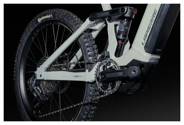VTT Electrique Tout-Suspendu Lapierre Overvolt AM 7.8 Sram S1000 AXS T-Type 12V 800Wh MX (29/27.5'') Gris 2025 JARDINS LOISIRS