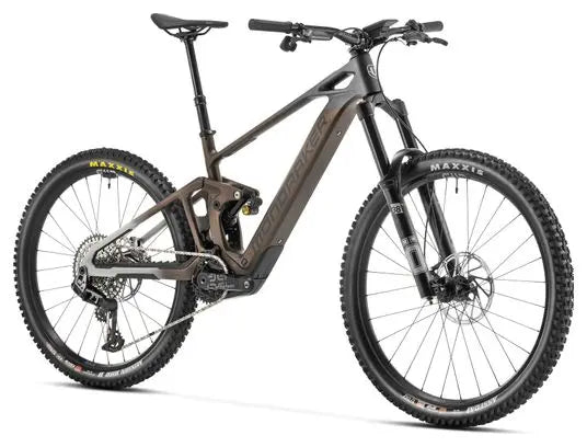 VTT Electrique Tout-Suspendu Mondraker Dune RR Sram GX Eagle AXS T-Type 12V MX (29/27.5'') Marron Gris 2025 JARDINS LOISIRS