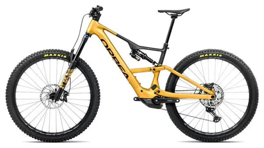 VTT Électrique Tout-Suspendu Orbea Rise LT H10 Shimano Deore XT/SLX 12V 630 Wh 29'' Jaune Bumblebee Noir 2025 JARDINS LOISIRS