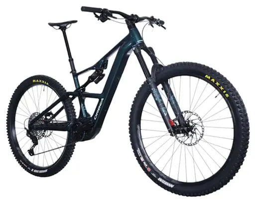 VTT Électrique Tout-Suspendu Orbea Rise LT H10 Shimano Deore XT/SLX 12V 630 Wh 29'' Vert Escape Splash Ice 2025 JARDINS LOISIRS