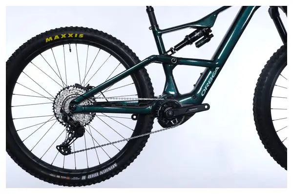 VTT Électrique Tout-Suspendu Orbea Rise LT H10 Shimano Deore XT/SLX 12V 630 Wh 29'' Vert Escape Splash Ice 2025 JARDINS LOISIRS