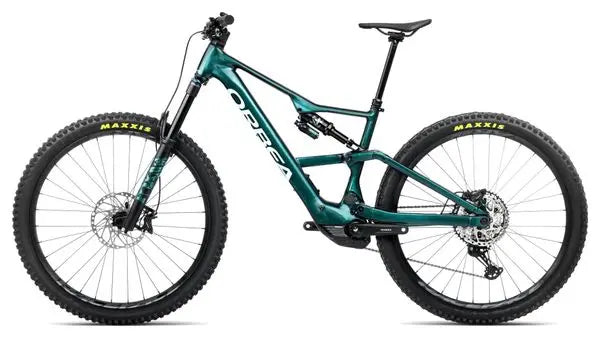 VTT Électrique Tout-Suspendu Orbea Rise LT H10 Shimano Deore XT/SLX 12V 630 Wh 29'' Vert Escape Splash Ice 2025 JARDINS LOISIRS