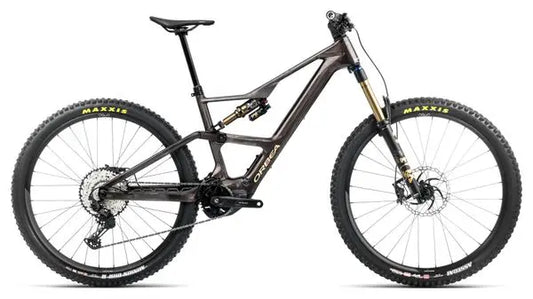 VTT Électrique Tout-Suspendu Orbea Rise LT M10 Shimano Deore XT/SLX 12V 630 Wh 29'' Gris Cosmic Carbon View 2025 JARDINS LOISIRS