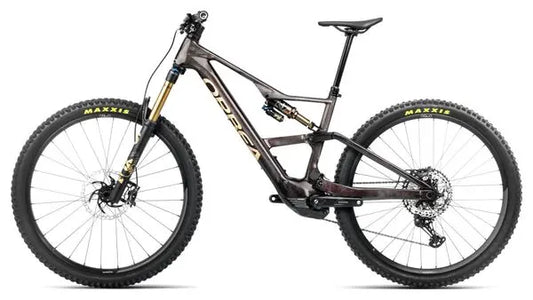VTT Électrique Tout-Suspendu Orbea Rise LT M10 Shimano Deore XT/SLX 12V 630 Wh 29'' Gris Cosmic Carbon View 2025 JARDINS LOISIRS