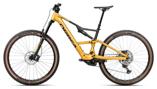 VTT Électrique Tout-Suspendu Orbea Rise SL H20 Shimano Deore XT/SLX 12V 630 Wh 29'' Jaune Bumblebee Noir 2025 JARDINS LOISIRS