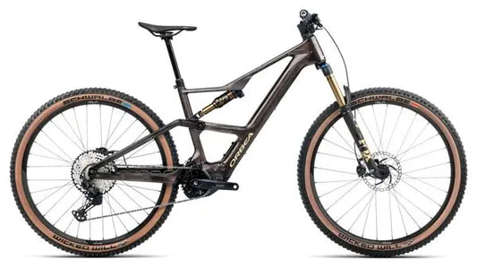 VTT Électrique Tout-Suspendu Orbea Rise SL M10 Shimano Deore XT/SLX 12V 420 Wh 29'' Gris Cosmic Carbon View 2025 JARDINS LOISIRS