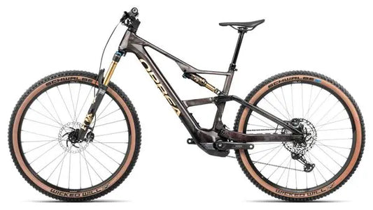 VTT Électrique Tout-Suspendu Orbea Rise SL M10 Shimano Deore XT/SLX 12V 420 Wh 29'' Gris Cosmic Carbon View 2025 JARDINS LOISIRS