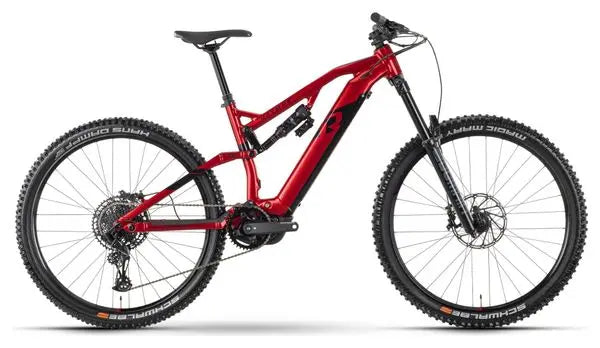 VTT Électrique Tout-Suspendu Raymon TrailRay 160E 10.0 Sram SX 12V 720 Wh 29'' Rouge JARDINS LOISIRS