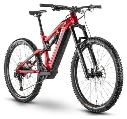 VTT Électrique Tout-Suspendu Raymon TrailRay 160E 10.0 Sram SX 12V 720 Wh 29'' Rouge JARDINS LOISIRS