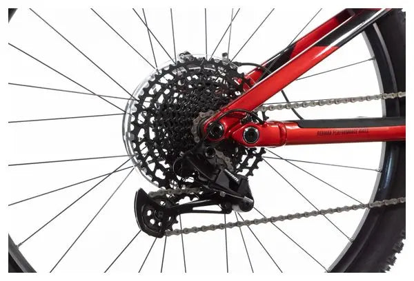 VTT Électrique Tout-Suspendu Raymon TrailRay 160E 10.0 Sram SX 12V 720 Wh 29'' Rouge JARDINS LOISIRS