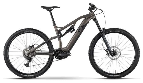 VTT Electrique Tout Suspendu Raymon TrailRay 160E 9.0 Shimano Deore 10V 720Wh 29'' Marron 2024 JARDINS LOISIRS