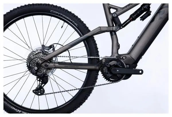VTT Electrique Tout Suspendu Raymon TrailRay 160E 9.0 Tektro 10V 720 Wh 29'' Gris JARDINS LOISIRS