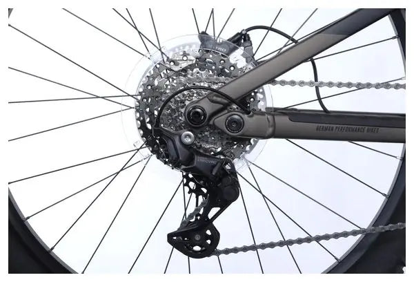 VTT Electrique Tout Suspendu Raymon TrailRay 160E 9.0 Tektro 10V 720 Wh 29'' Gris JARDINS LOISIRS