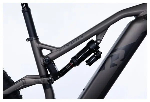 VTT Electrique Tout Suspendu Raymon TrailRay 160E 9.0 Tektro 10V 720 Wh 29'' Gris JARDINS LOISIRS