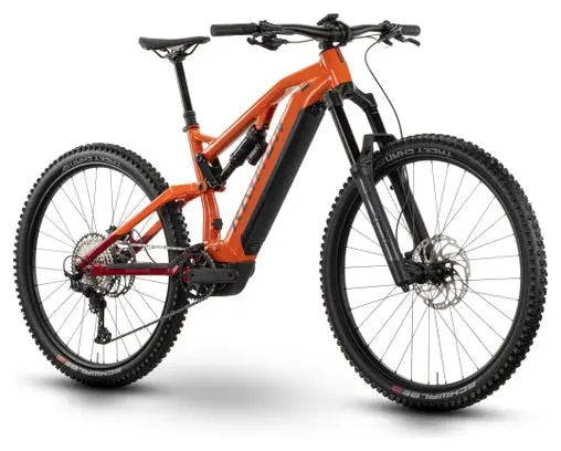 VTT Électrique Tout-Suspendu Raymon TrailRay 170 Pro Shimano SLX 12V 800Wh 29'' Orange 2025 JARDINS LOISIRS