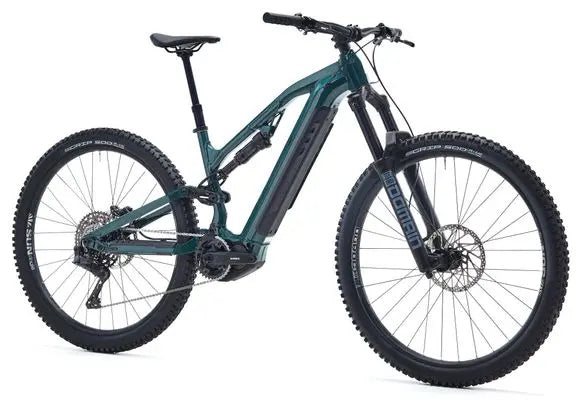 VTT Électrique Tout-Suspendu Rockrider E-Feel 900S Shimano Cues Di2 11V 630Wh 29'' Vert 2024 JARDINS LOISIRS