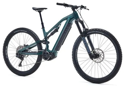 VTT Électrique Tout-Suspendu Rockrider E-Feel 900S Shimano Cues Di2 11V 630Wh 29'' Vert 2024 JARDINS LOISIRS