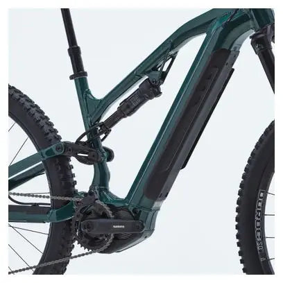 VTT Électrique Tout-Suspendu Rockrider E-Feel 900S Shimano Cues Di2 11V 630Wh 29'' Vert 2024 JARDINS LOISIRS