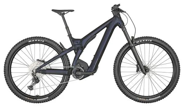 VTT Electrique Tout-Suspendu Scott Patron eRide 920 Shiamno XT/Deore 12V 750Wh 29'' Bleu JARDINS LOISIRS