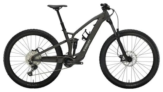 VTT Électrique Tout-Suspendu Trek Fuel EXe 5 Shimano Deore 12V 360 Wh 29'' Noir Mat 2024 JARDINS LOISIRS