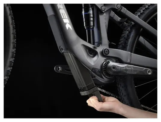 VTT Électrique Tout-Suspendu Trek Fuel EXe 5 Shimano Deore 12V 360 Wh 29'' Noir Mat 2024 JARDINS LOISIRS