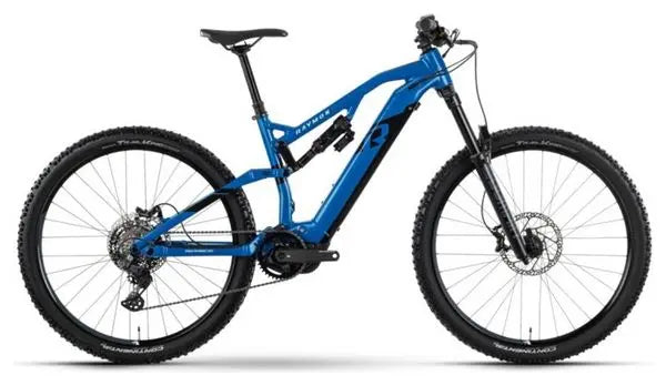 VTT Electrique Tout Suspendus Raymon TrailRay 140E 9.0 Tektro 9V 720 Wh 29'' Bleu JARDINS LOISIRS