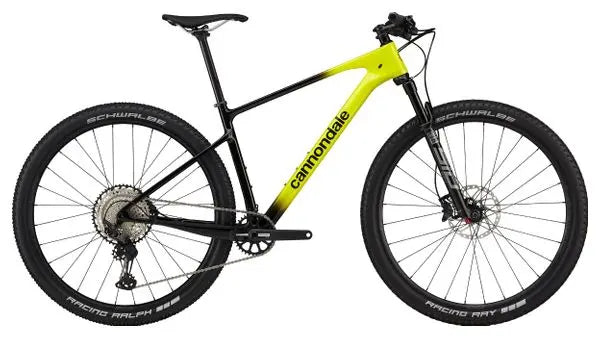 VTT Semi-Rigide Cannondale Scalpel HT Carbon 3 Shimano SLX XT 12V 29'' Noir / Jaune Fluo JARDINS LOISIRS