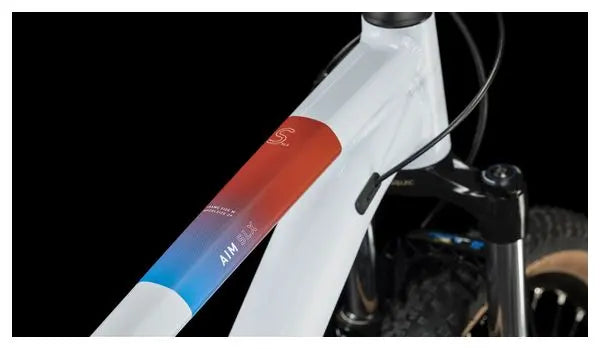 VTT Semi-Rigide Cube Aim SLX Shimano Alivio/Altus 9V 29'' Blanc Bleu JARDINS LOISIRS