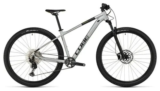 VTT Semi-Rigide Cube Attention SLX Shimano Deore/XT 12V 29'' Argent Gris JARDINS LOISIRS