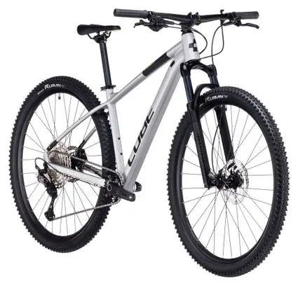 VTT Semi-Rigide Cube Attention SLX Shimano Deore/XT 12V 29'' Argent Gris JARDINS LOISIRS