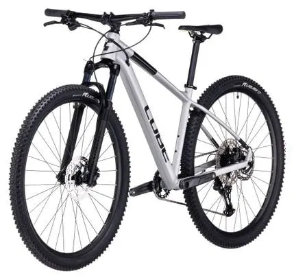 VTT Semi-Rigide Cube Attention SLX Shimano Deore/XT 12V 29'' Argent Gris JARDINS LOISIRS