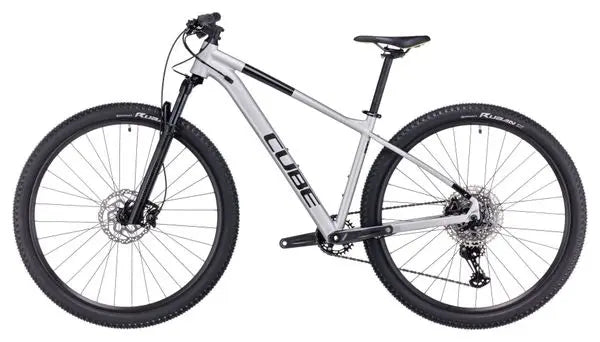 VTT Semi-Rigide Cube Attention SLX Shimano Deore/XT 12V 29'' Argent Gris JARDINS LOISIRS