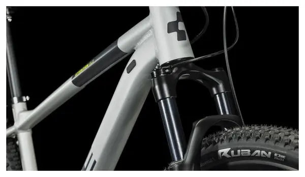 VTT Semi-Rigide Cube Attention SLX Shimano Deore/XT 12V 29'' Argent Gris JARDINS LOISIRS