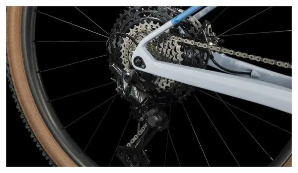 VTT Semi-Rigide Cube Elite C:68X SLX Shimano XTR 12V 29'' Gris Bleu Teamline JARDINS LOISIRS