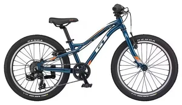 VTT Semi-Rigide Enfant GT Somper Ace 7V 20'' 2022 Bleu Teal Brillant 6 - 8 Ans JARDINS LOISIRS