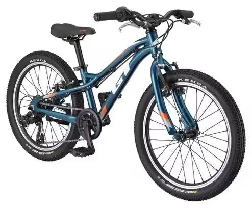 VTT Semi-Rigide Enfant GT Somper Ace 7V 20'' 2022 Bleu Teal Brillant 6 - 8 Ans JARDINS LOISIRS